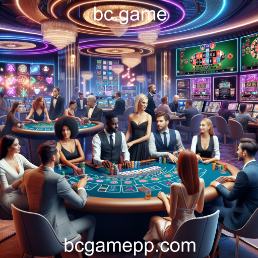 Experimente a Emoção do Cassino Ao Vivo no bc.game